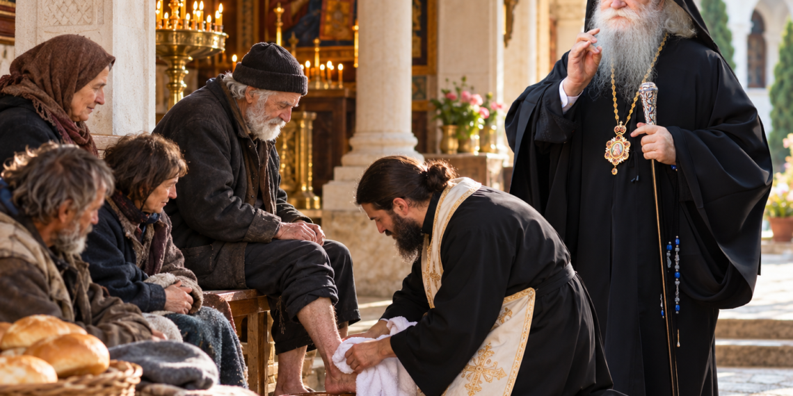 ÎPS Calinic, întrebat de ce nu spală picioarele deținuților și săracilor în Joia Mare, asemenea Papei de la Vatican