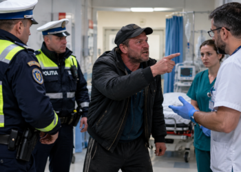 Prins băut la volanul unui Audi Q7 cu numere de Germania, prin Gura Humorului. Șoferul a refuzat recoltarea probelor de sânge la spital