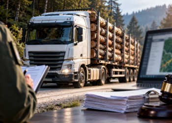 Administratorul unei firme din Sucevița, condamnat pentru falsificarea unor avize SUMAL folosite la transportul a peste 40 de metri cubi de lemn. El și șoferul camionului trebuie să achite câte 11.500 de euro și aproape 6.000 de lei