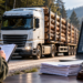 Administratorul unei firme din Sucevița, condamnat pentru falsificarea unor avize SUMAL folosite la transportul a peste 40 de metri cubi de lemn. El și șoferul camionului trebuie să achite câte 11.500 de euro și aproape 6.000 de lei